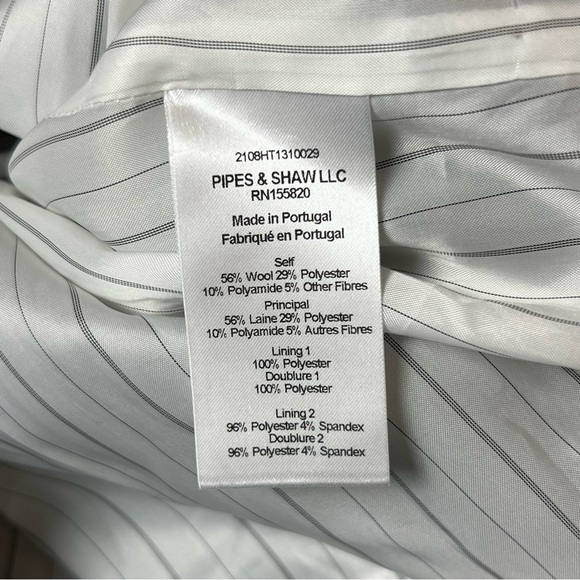 NWT VERONICA BEARD Wool Houndstooth Double Breasted Puff Sleeves Crop Blazer 12 - Picture 12 of 14